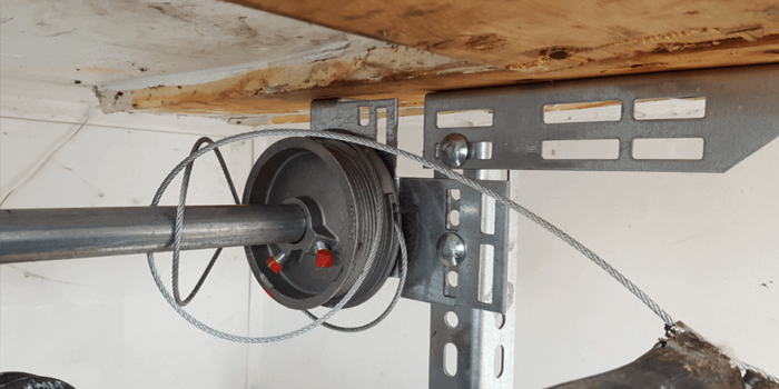 Ajax fix garage door cable