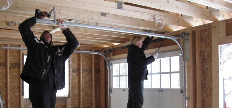 overhead garage door installation in Ajax